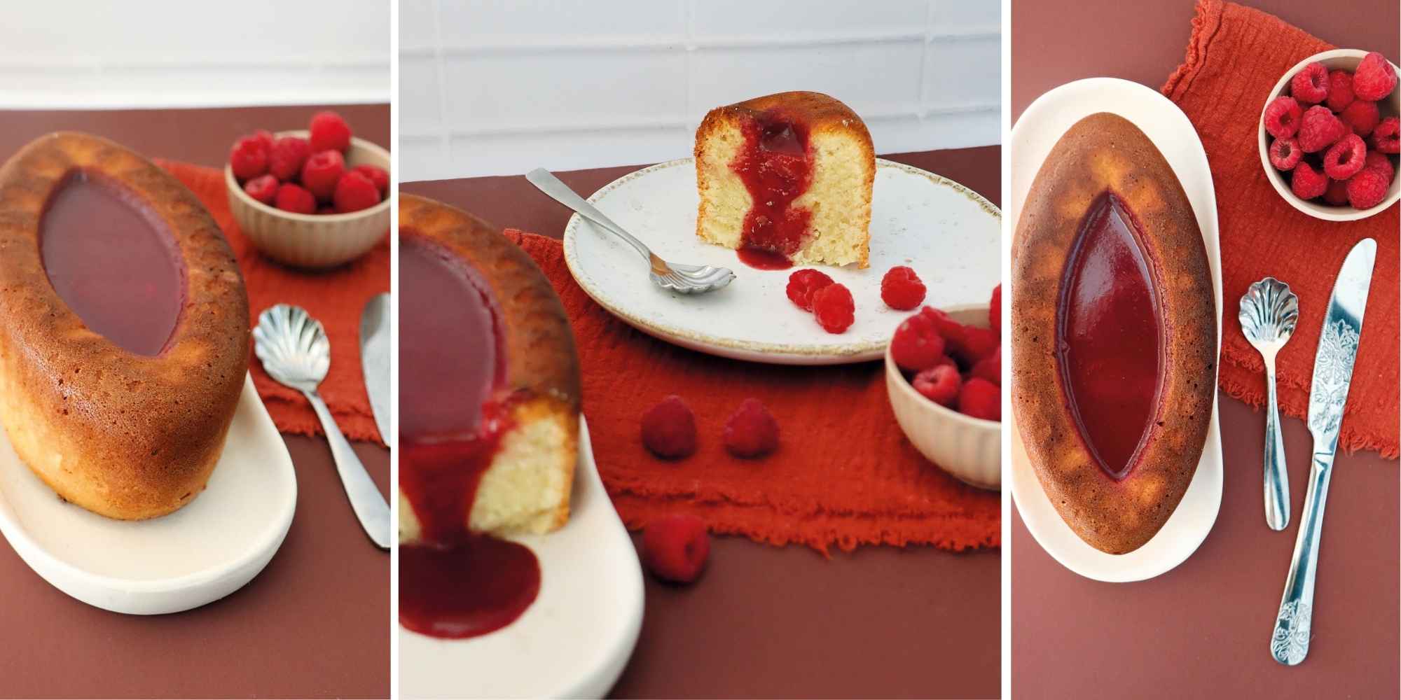 Recette financier barquette framboise - ScrapCooking